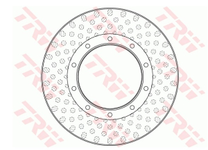 JARRULEVY TAKA 430X45MM ACTROS,ACTROS MP2/MP3/MP4/MP5 (TRW)